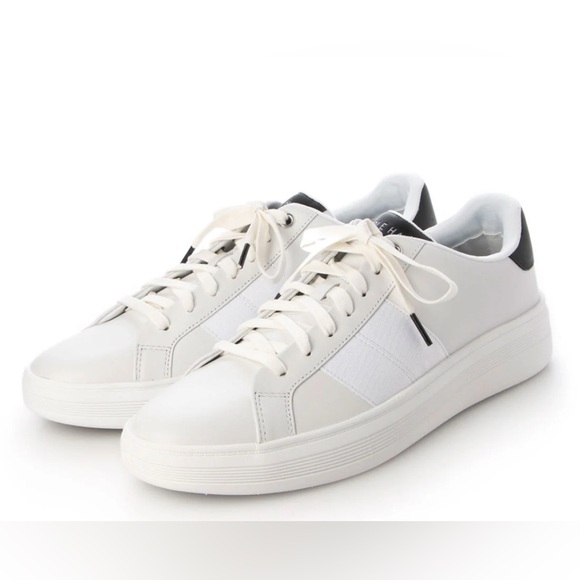 Cole Haan Men's Grand Crosscourt Premier Birch Leather Sneakers Size 12 New